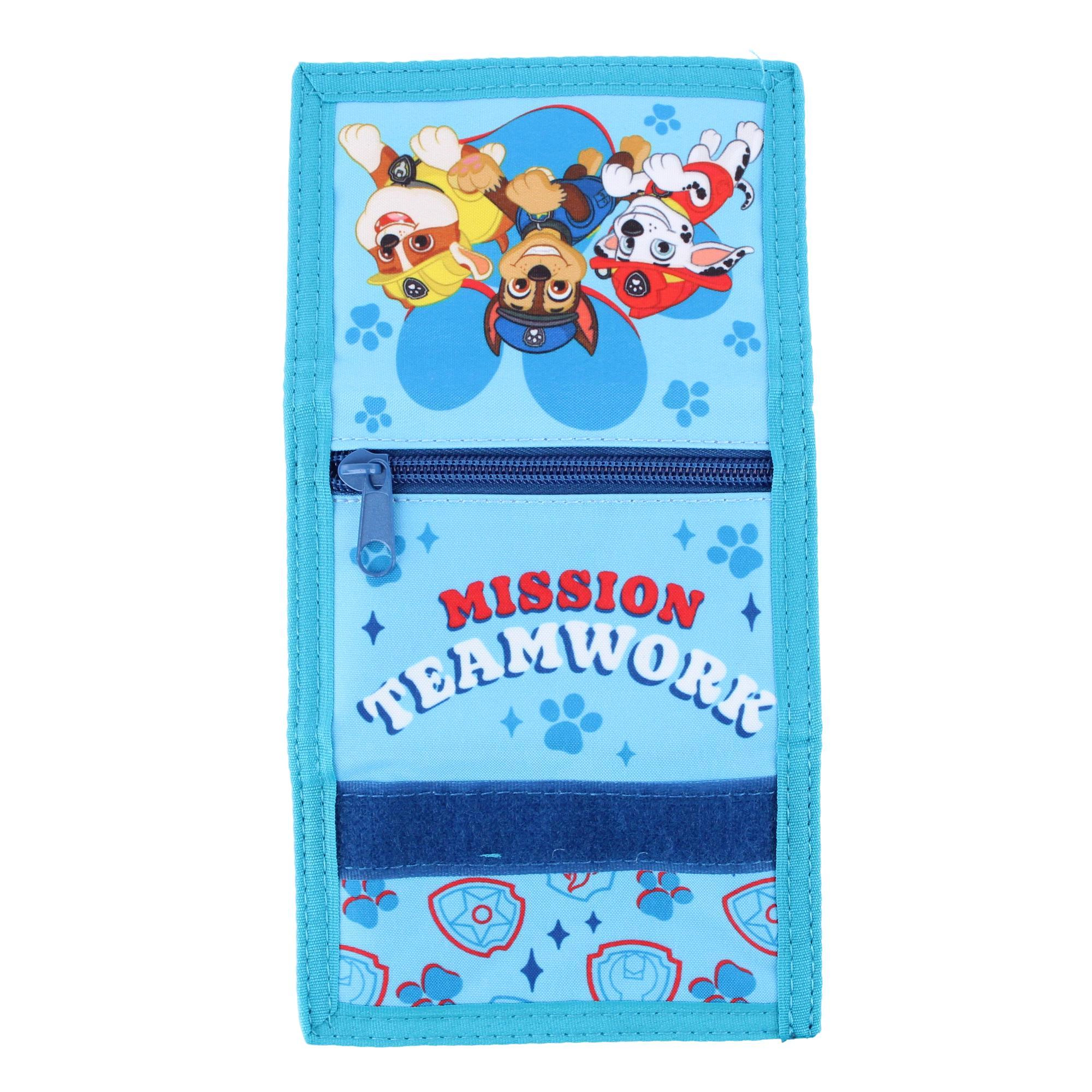Textiel Trade Nickelodeon's Kid's Paw Patrol Puppy Power Tri-Fold Wallet
