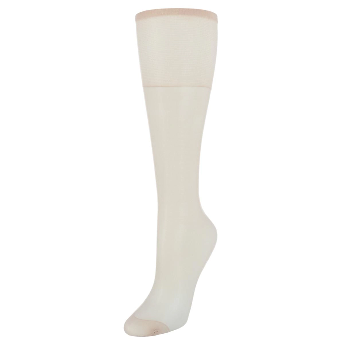 Hanes Women's Silk Reflections Sheer Knee Highs Reinforced Toe (2 Pack)