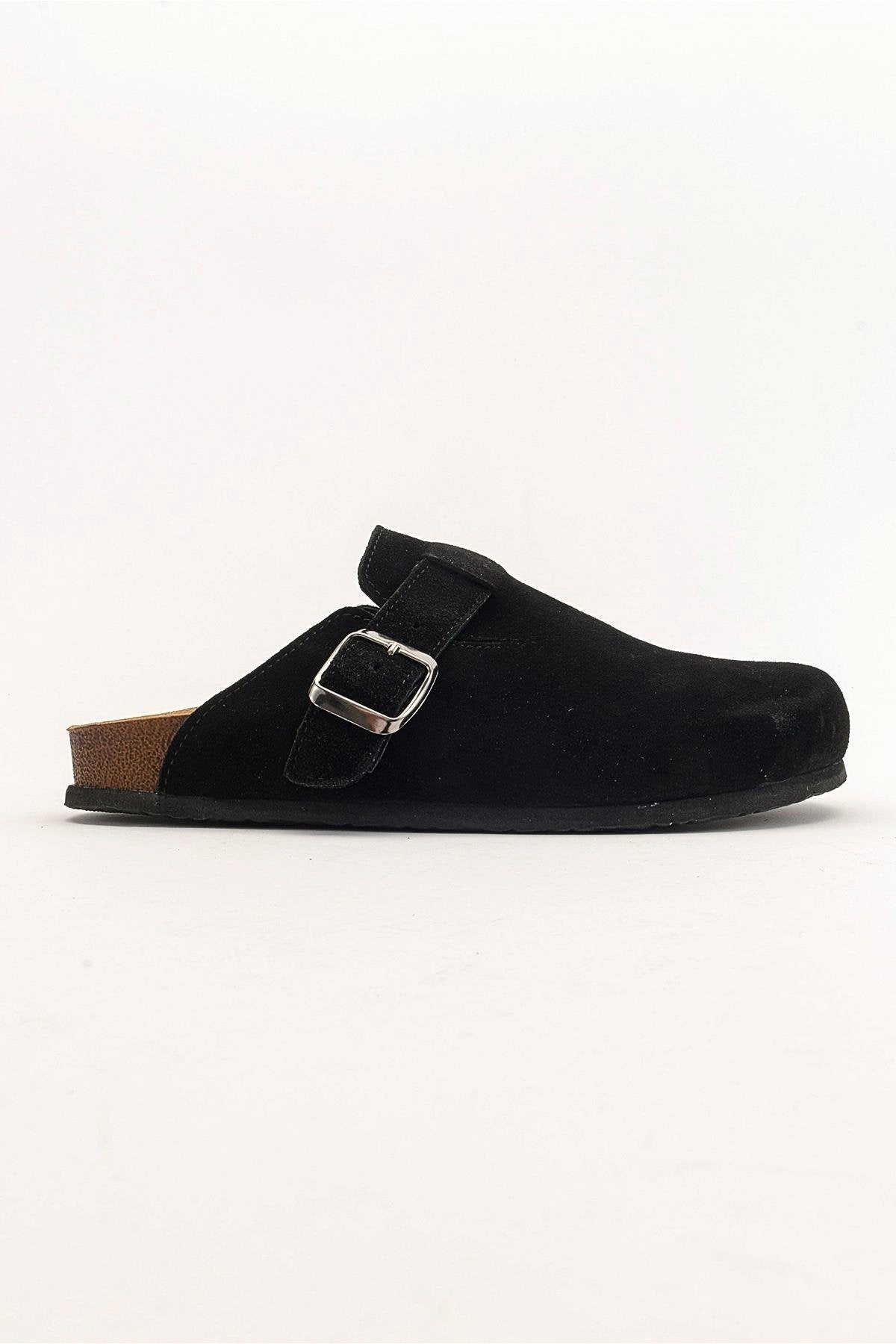 Forever & Always Womens Gons Suede Leather Clogs