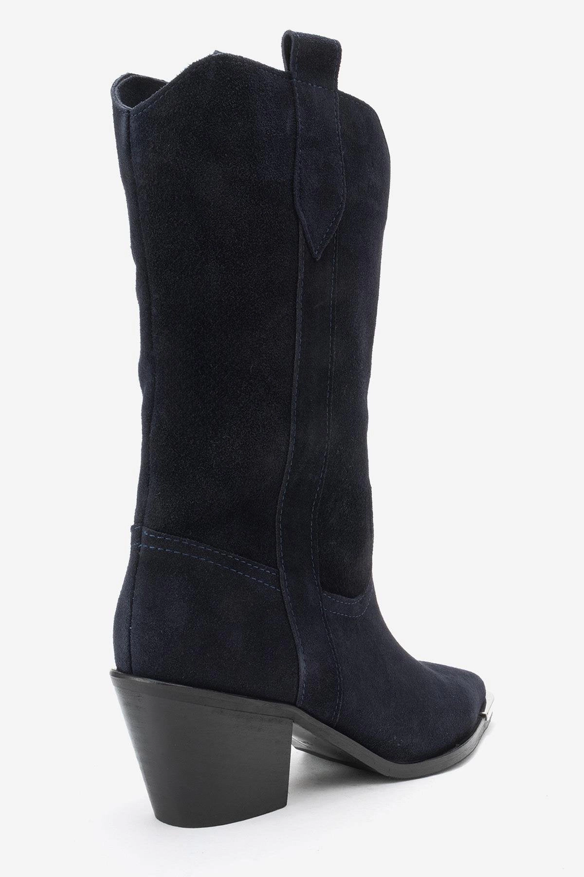 Forever & Always Womens Alvi Leather Western Boots