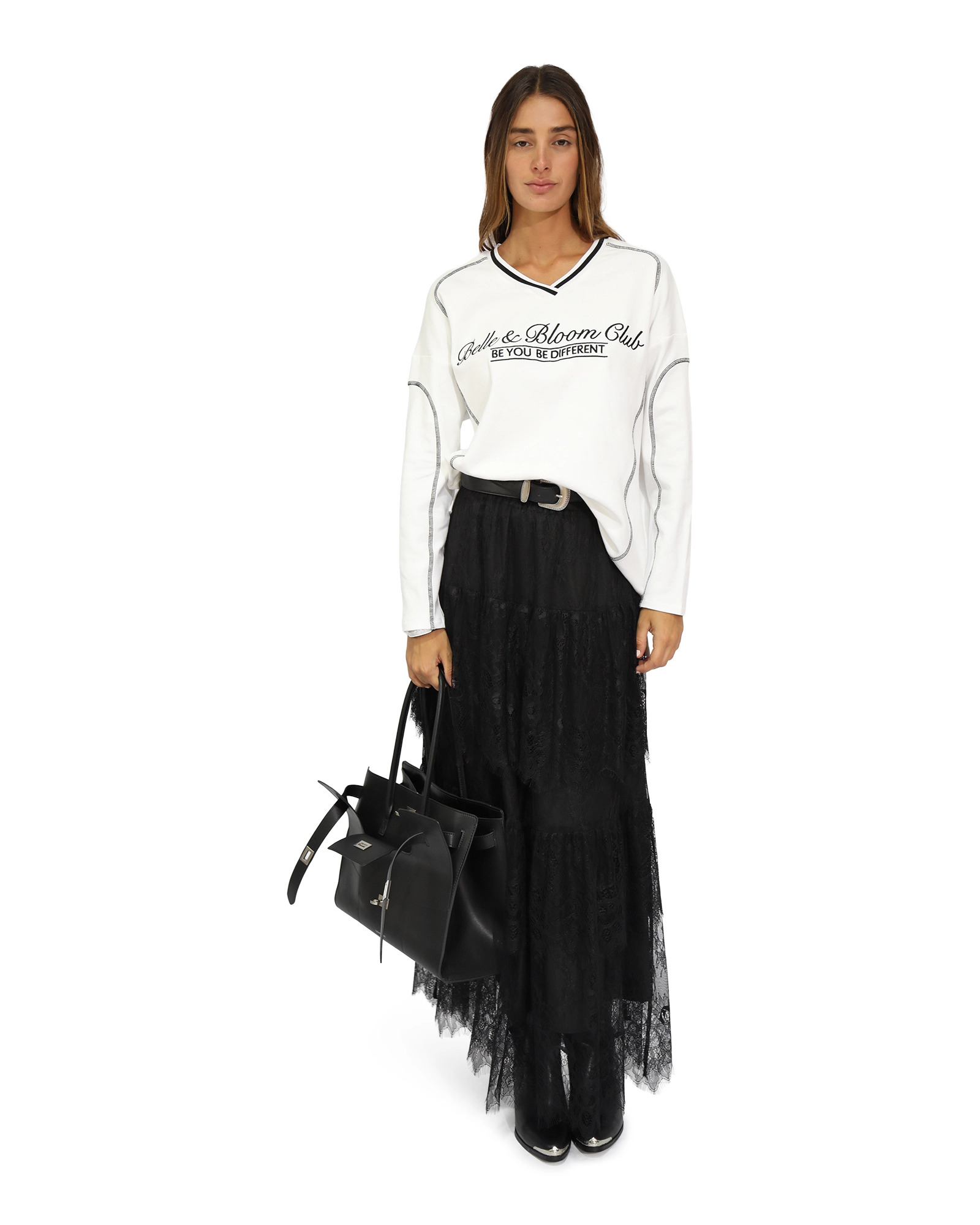 Belle & Bloom Cool Shot Oversized T-Shirt