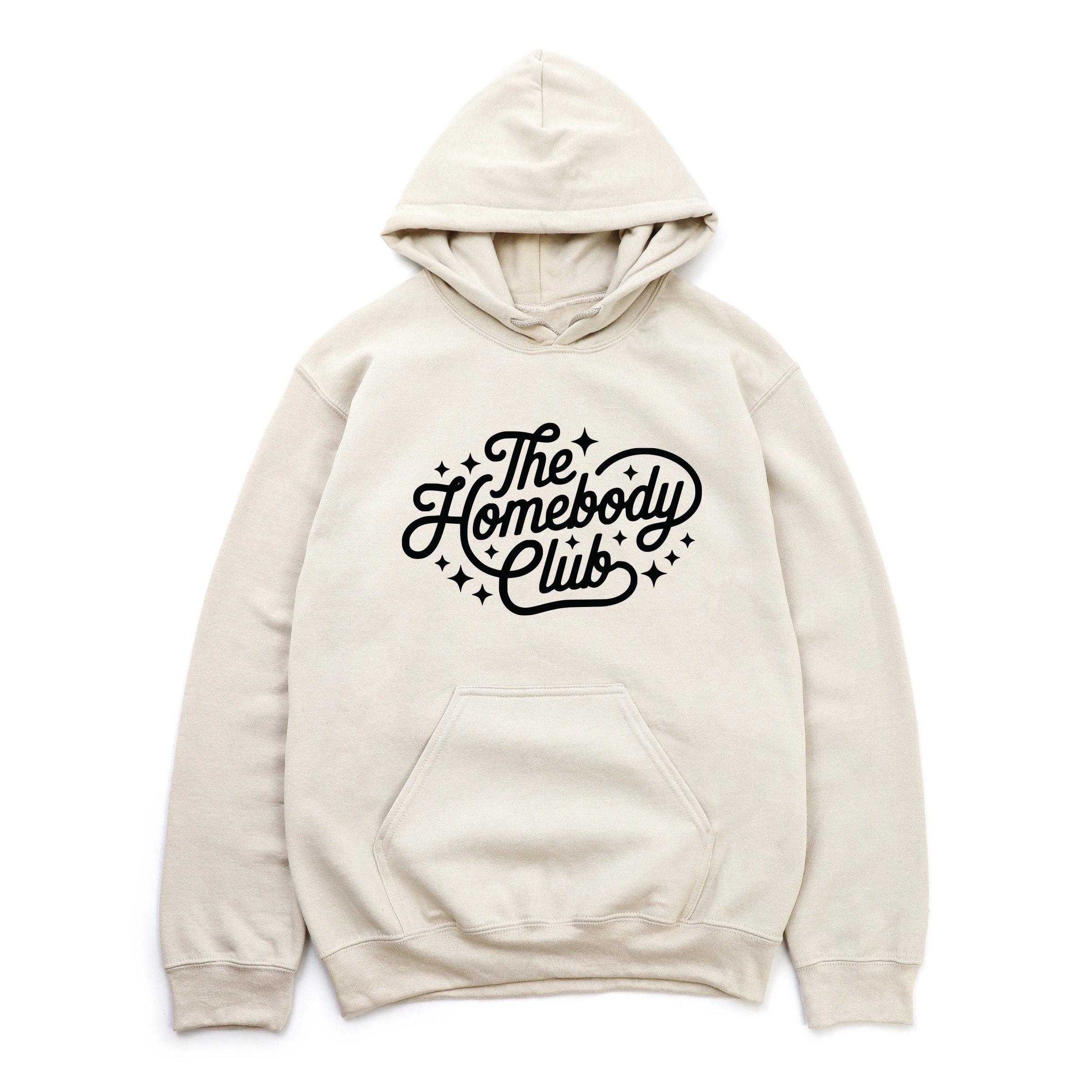 Simply Sage Market - The Homebody Club Cursive Stars Women's Graphic Hoodie