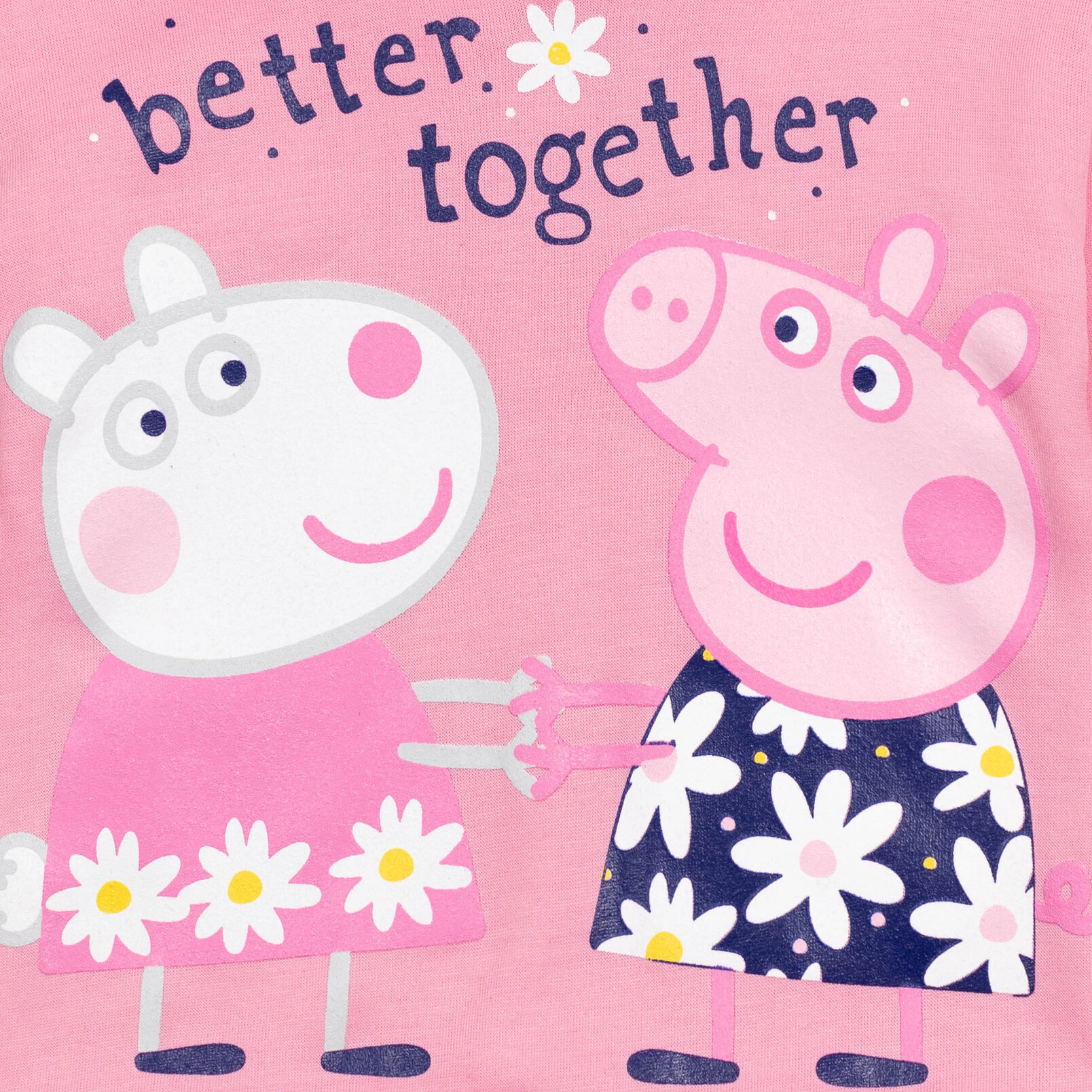 Peppa Pig Girls' 2-Piece Fleece Hoodie and Leggings Set