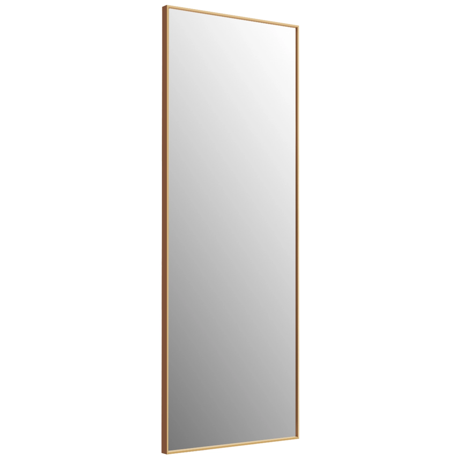 Slickblue Full Length Wall Mirror 59 Inch Rectangle Bedroom Dressing Mirror Large Frame