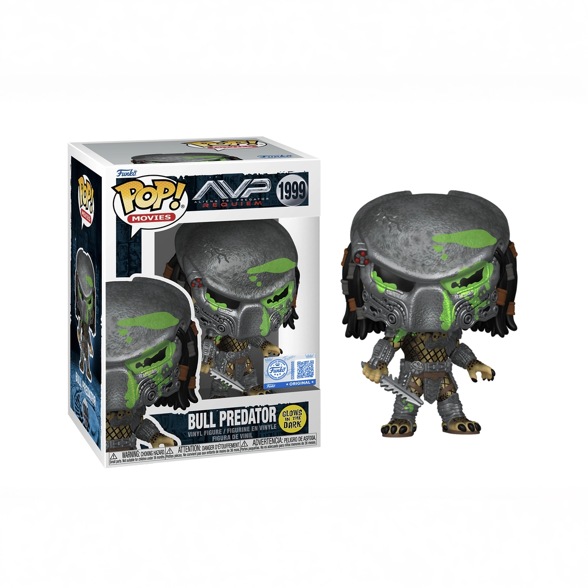 Funko Pop! Aliens vs. Predator: Bull Blood Predator #1999 Glows