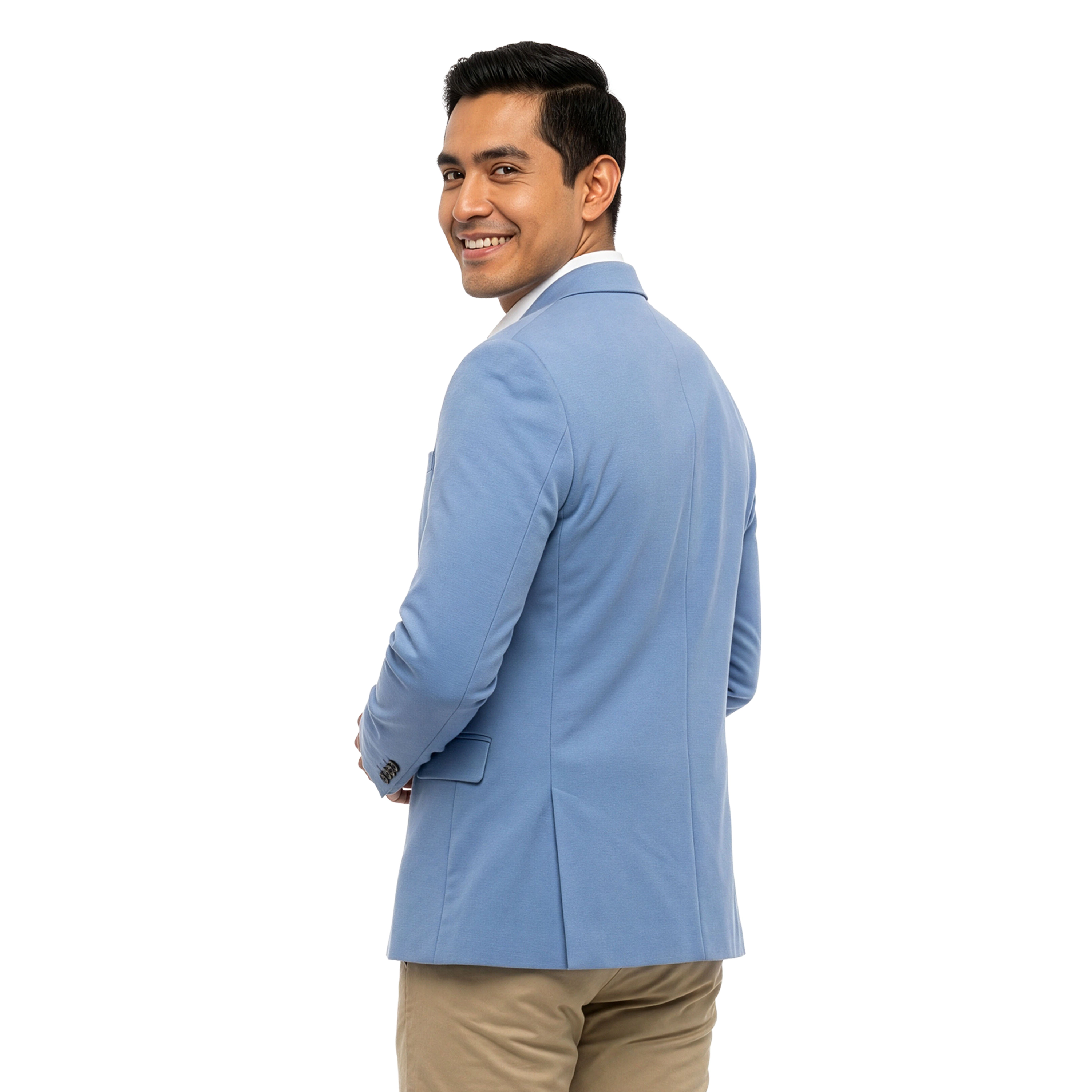 ZeGarie Mens Super Stretch Knit Separates Jacket Only, Made to Move