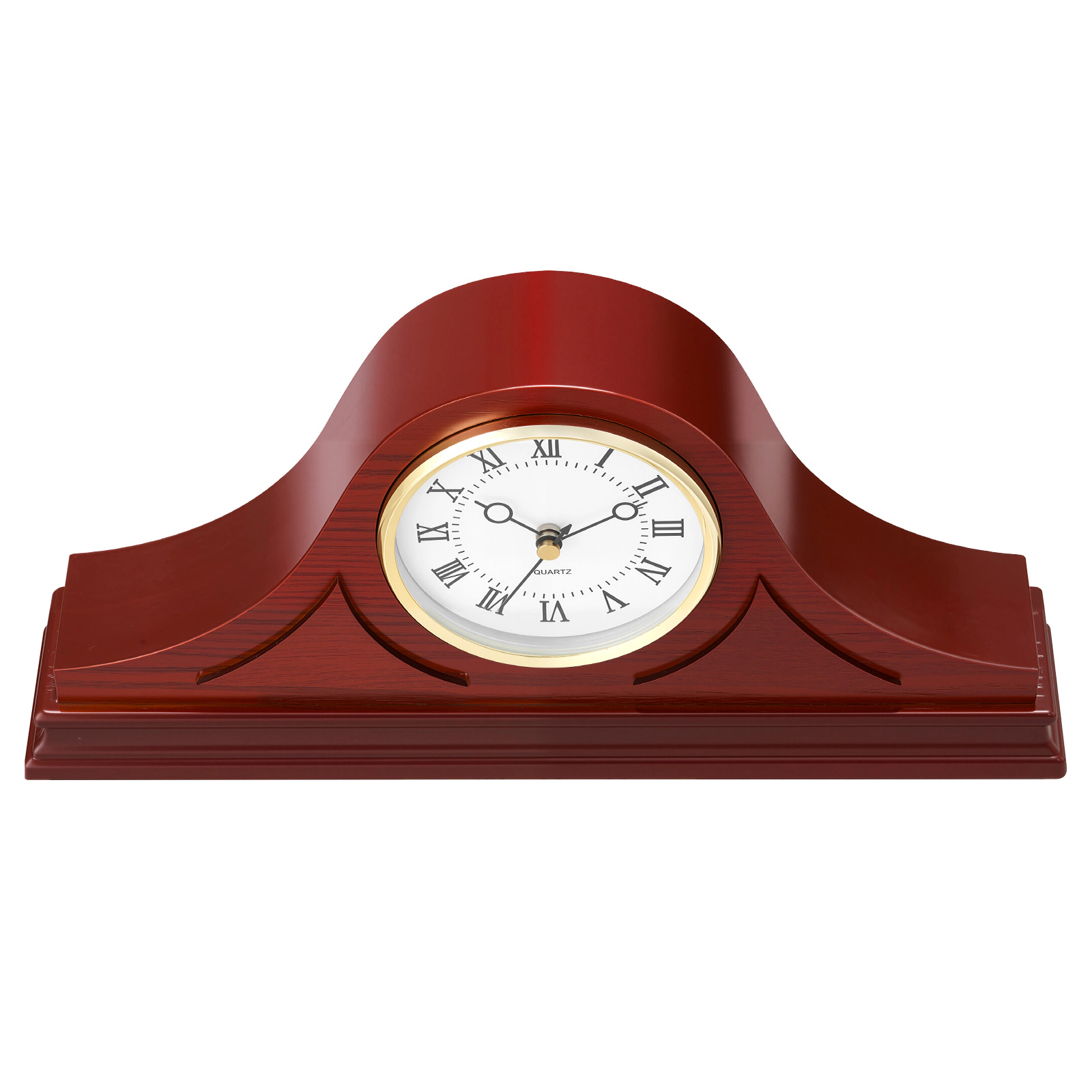 HONGGE Grandfather Clock, Classic Vintage Clock, MDF Clocks with Quartz Movement and Quiet