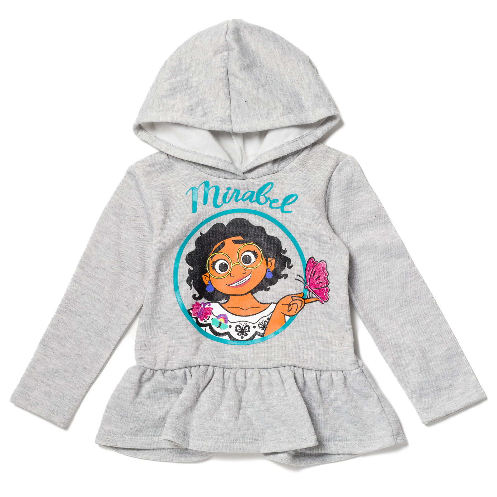 Disney Encanto Mirabel Girls' 2-Piece Fleece Hoodie and Leggings Set