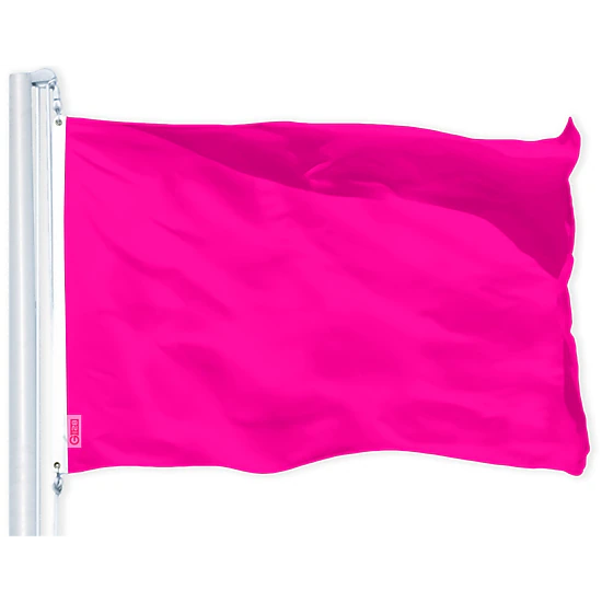 G128 Solid Magenta Flag 4x6 ft - LiteWeave Pro 150D Polyester, Dye ...