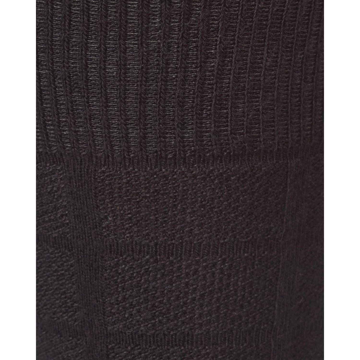 Memoi Men's Bamboo Blend Solid Plaid Crew Socks