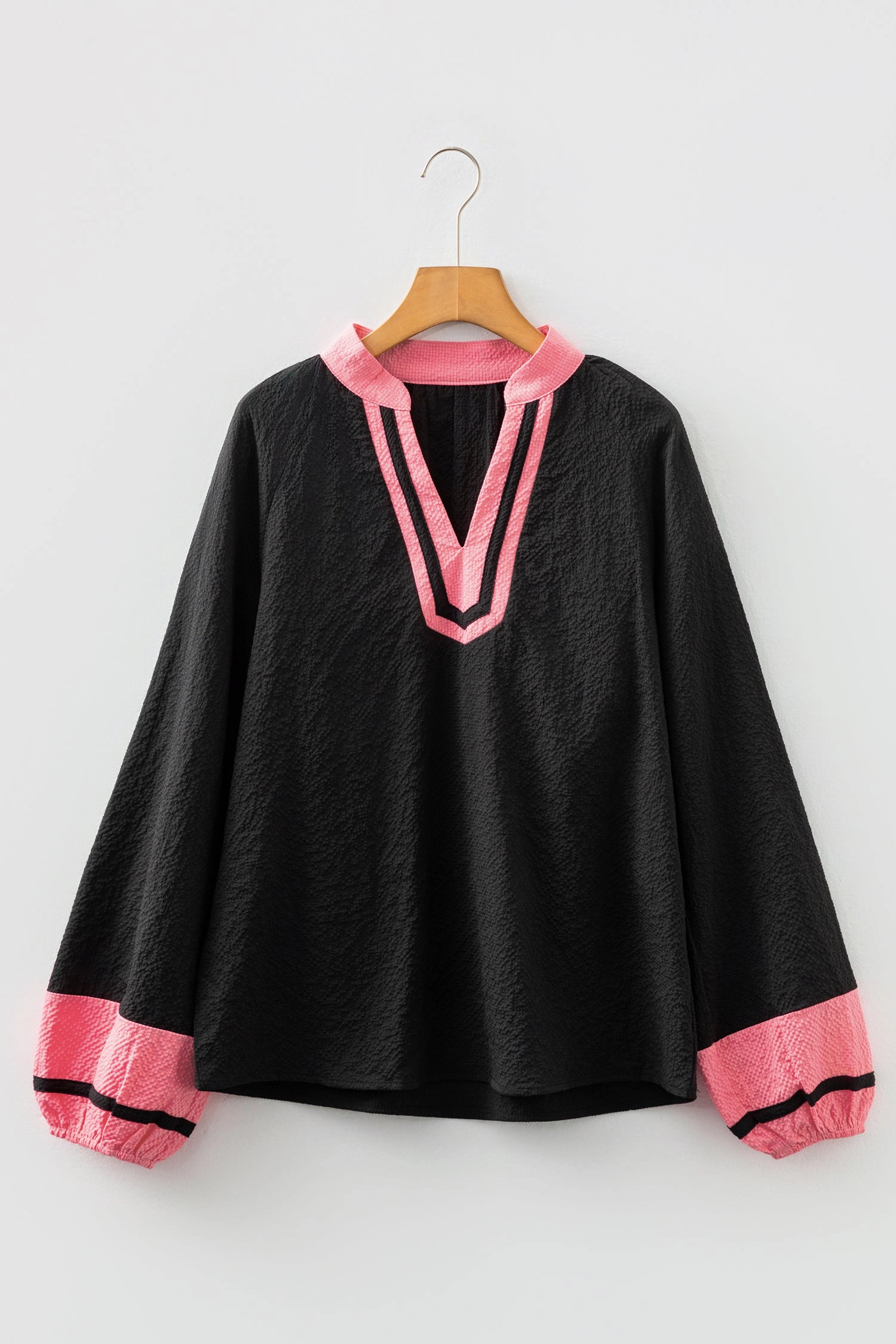 Threaded Pear Women's Siya Long Sleeve Blouse Top