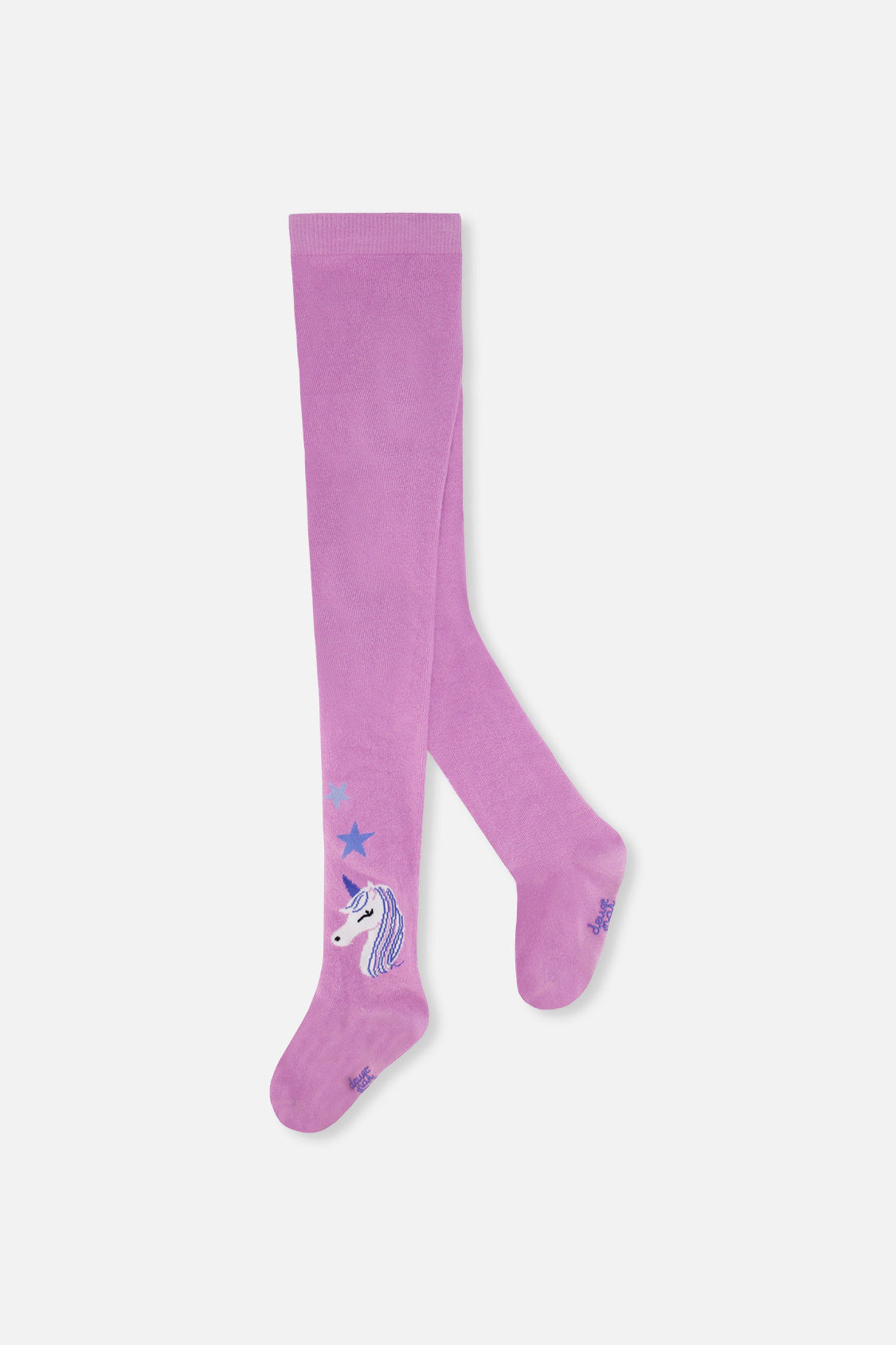 Deux par Girls Star & Unicorn Knit Tights