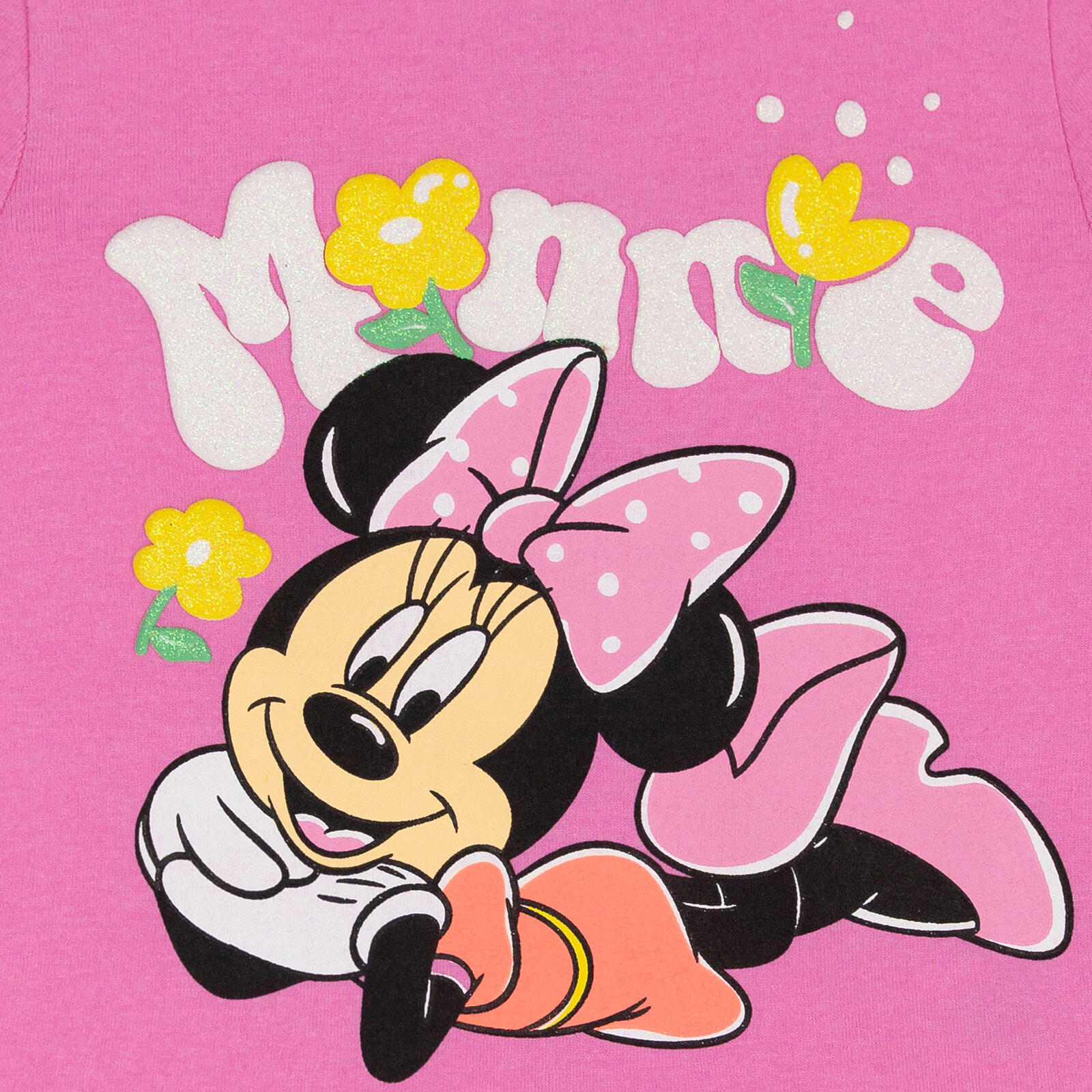 Disney Minnie Mouse Girls' 2-Piece T-Shirt and Shorts Set