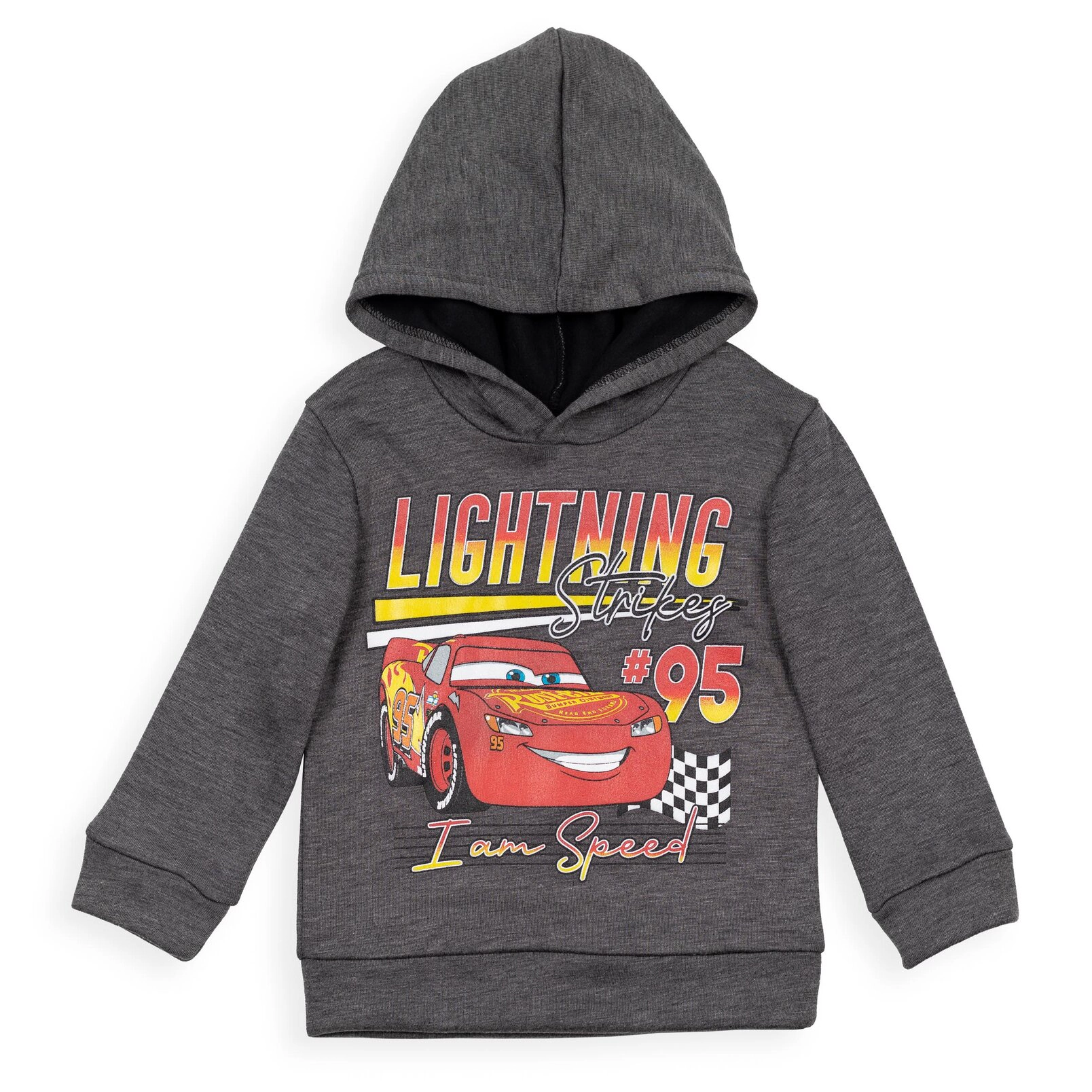 Disney Cars Boys' Racing Fleece 2-Piece Hoodie and Pants Set