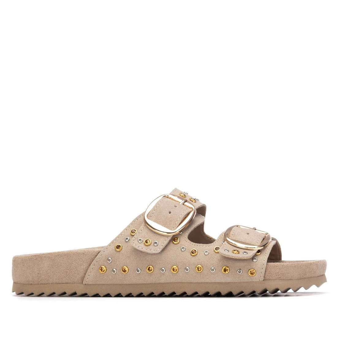 XTI Suede Womens Sandals