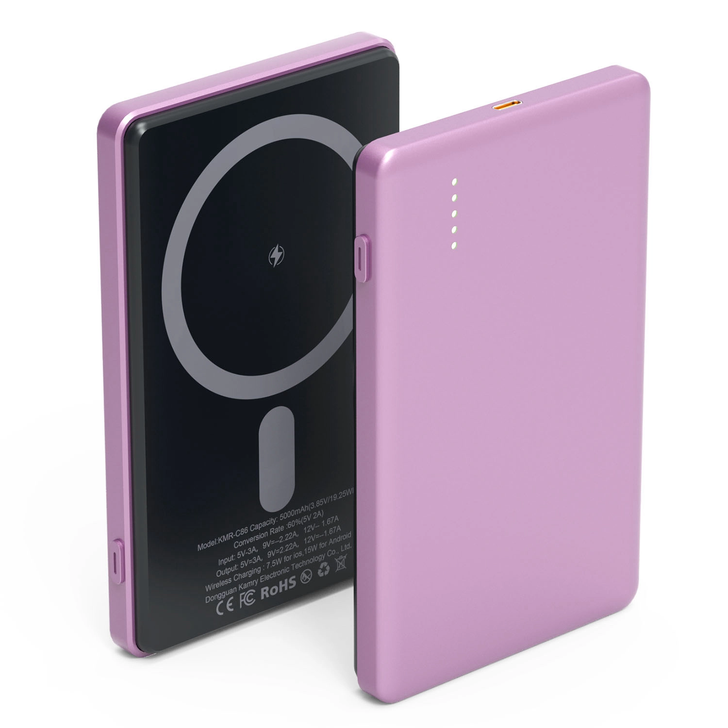 GBruno 2-in-1 Slim MagSafe Wireless Power Bank