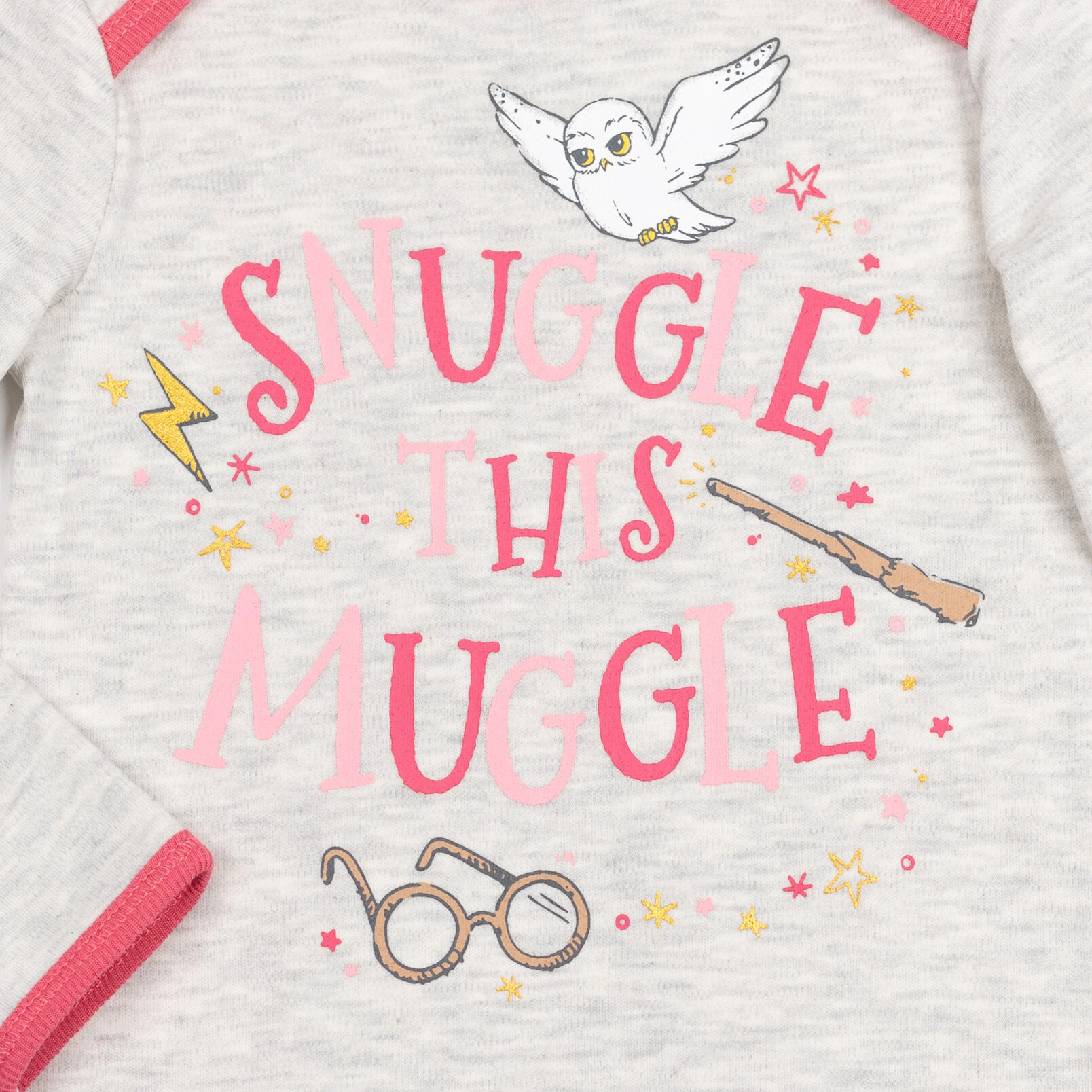 Harry Potter Hedwig Baby Girls' One Piece Sleepwear Sleeper Gowns
