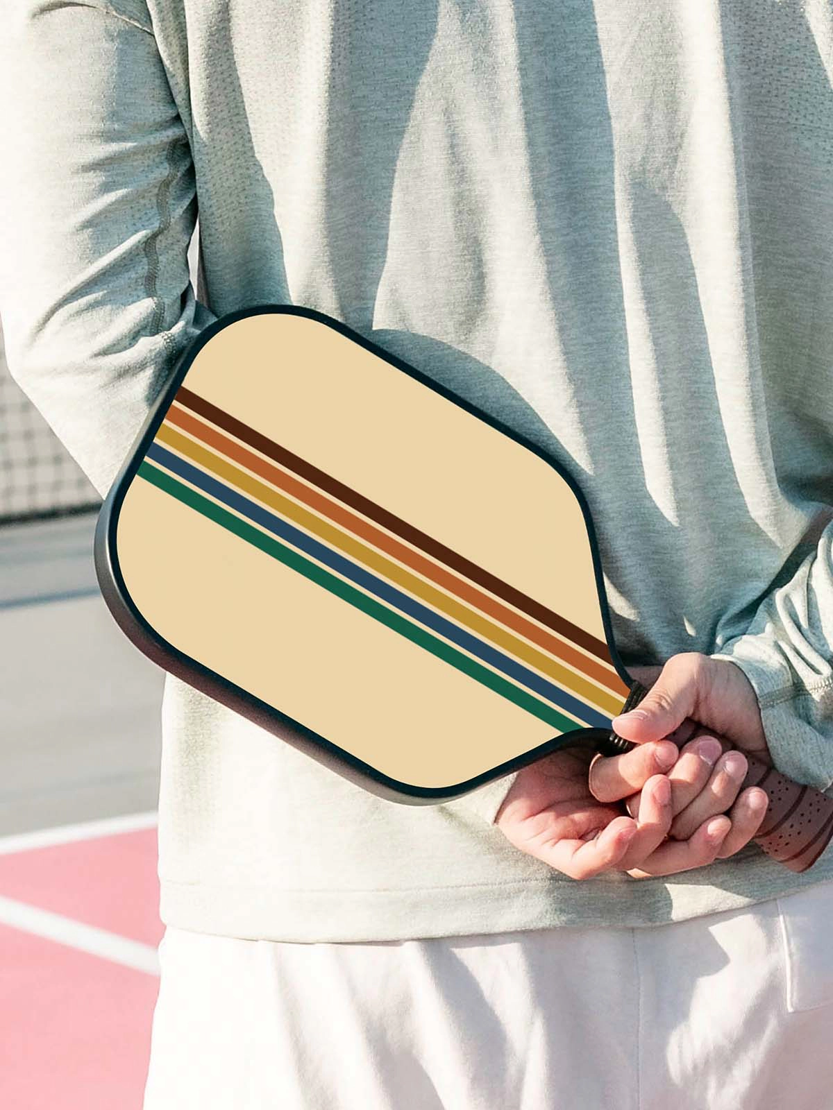 Elakai 16mm Retro Stripes Pickleball Paddle