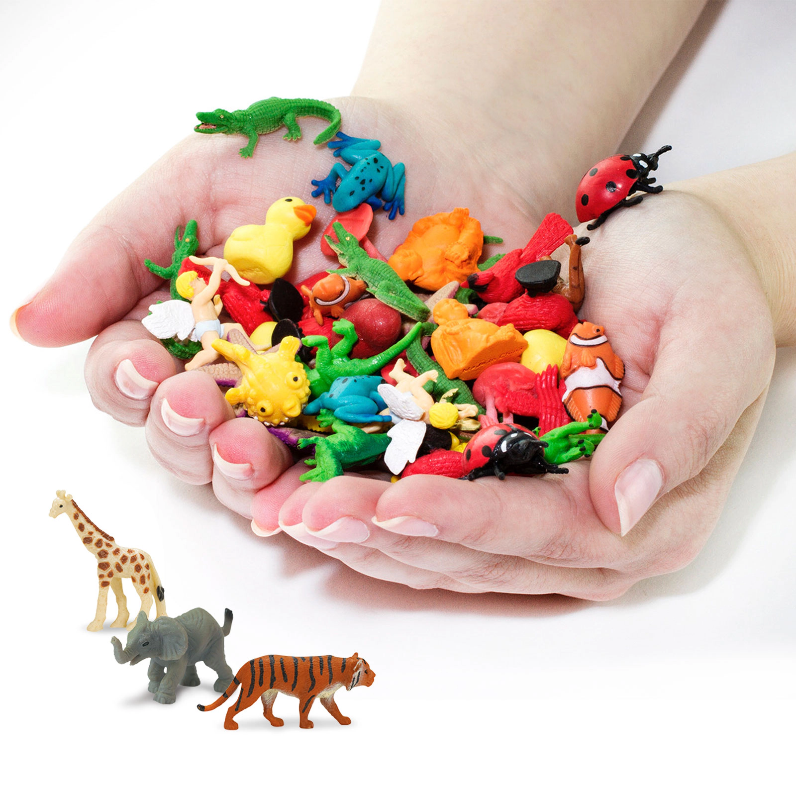 Safari Ltd. - Wild Fun Pack - 8 Mini Toy Figurines for Kids