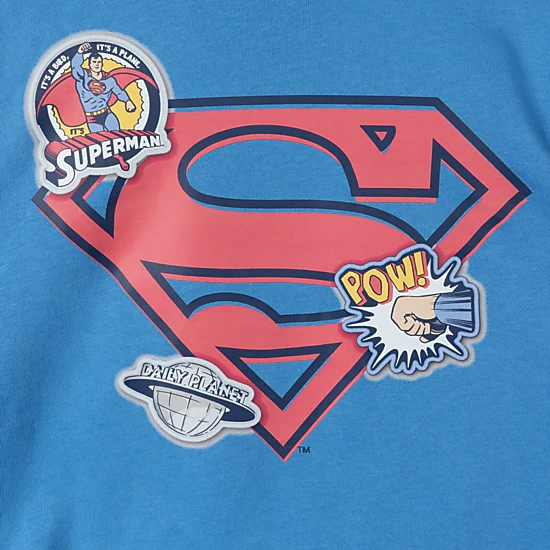 DC Comics Justice League Superman Boys' 2-Piece Fleece Sweatshirt and Pants Set