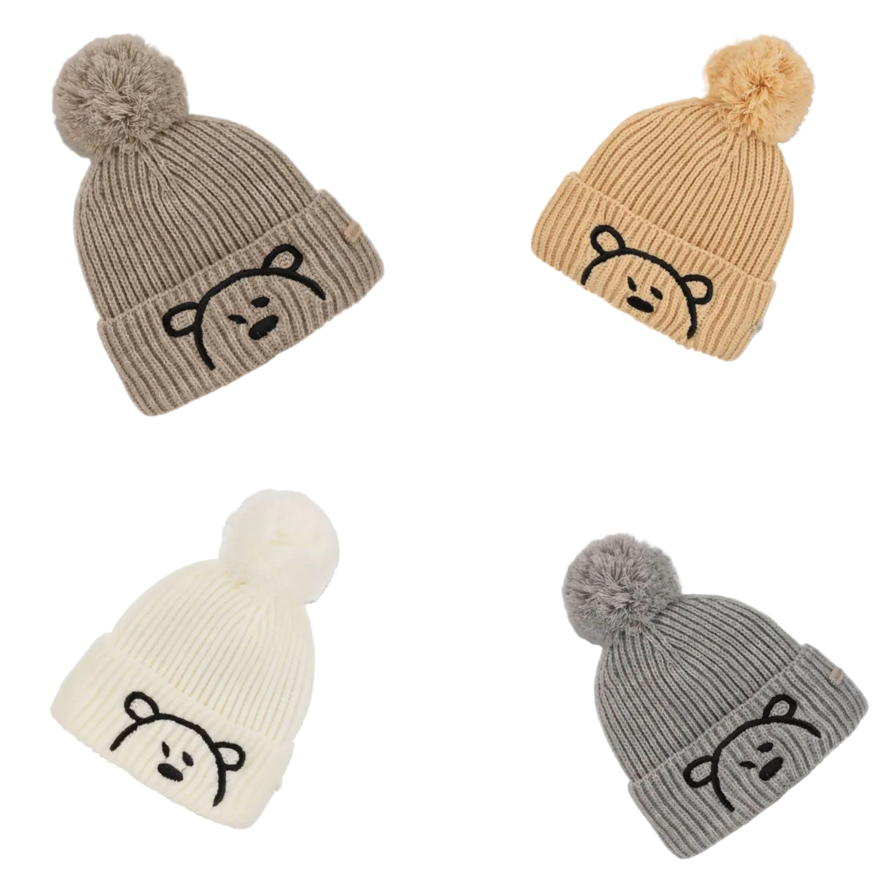 Wear Sierra Toddler Boys and Girls Knitted Winter Beanie