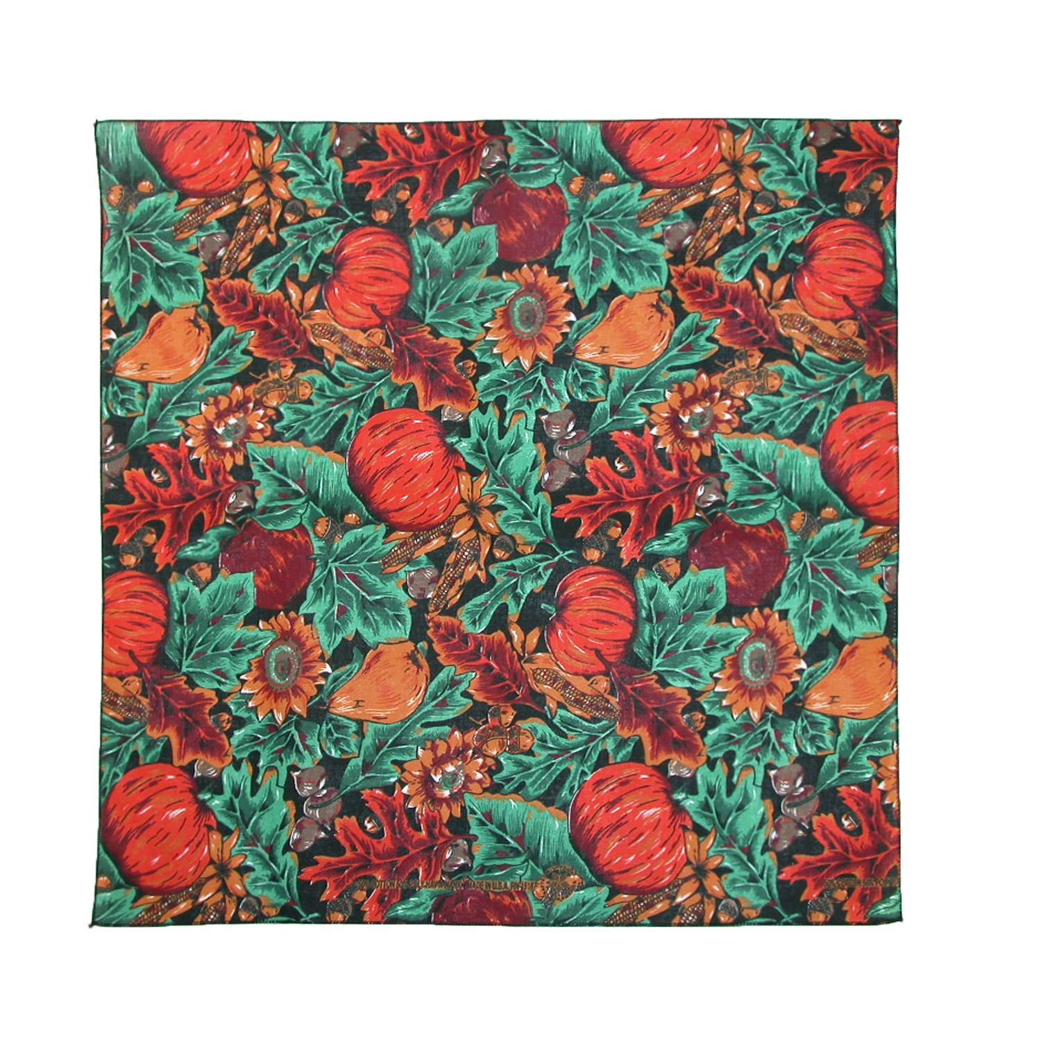 CTM Acorns and Pumpkins Fall Holiday Bandana