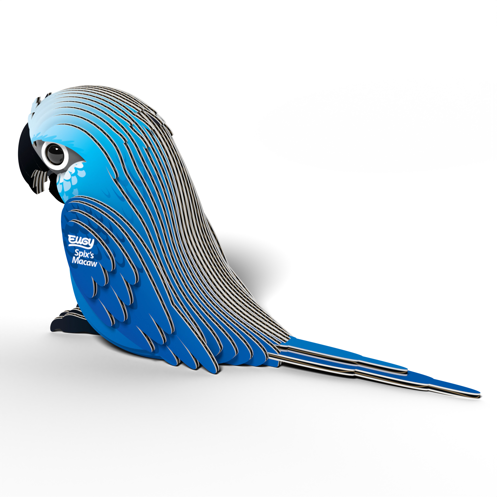 EUGY Spix's Macaw 3D Puzzle - contains 27 puzzle pieces