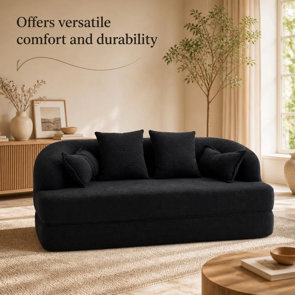 GOODSILO Soft Upholstered Two Seat Loveseat