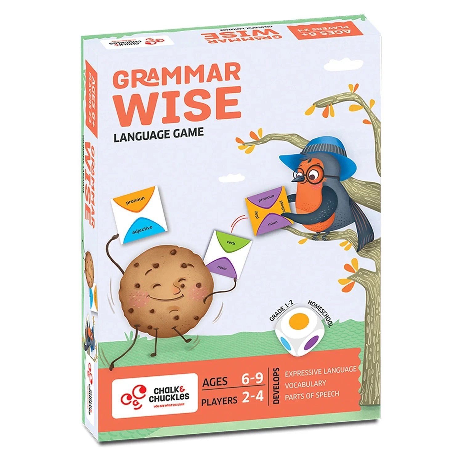 Chalk & Chuckles Grammar Wise - 2-4 Players
