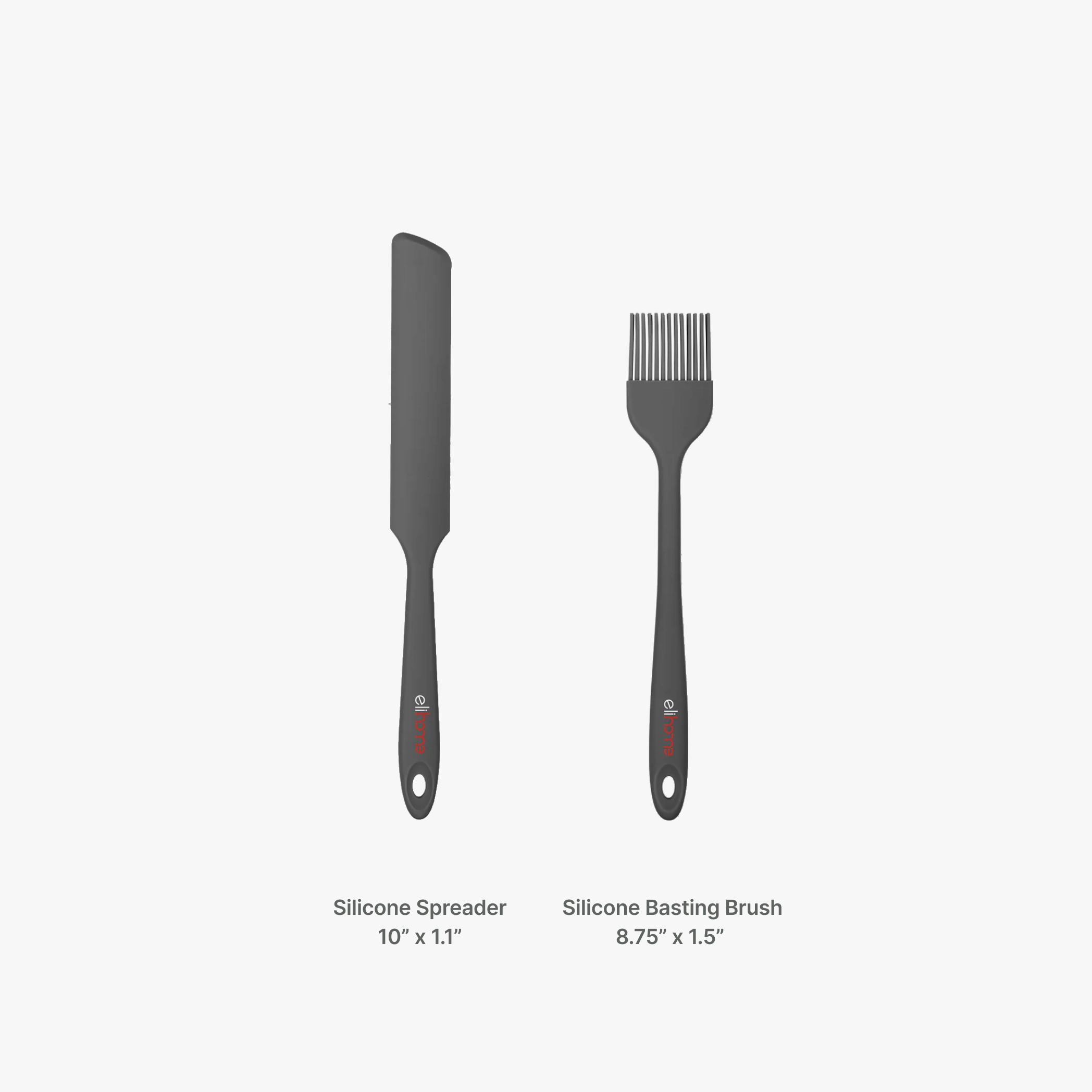 Elihome Premium Silicone Spreader 10" - Platinum-Cured Frosting and Icing Spatula