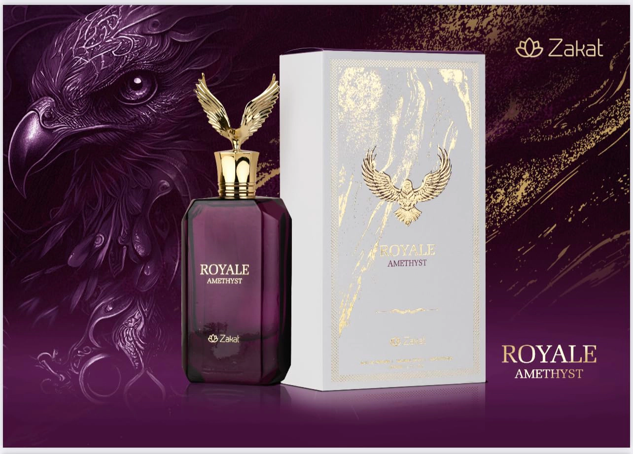 Zakat Royale Amethyst Eau de Parfum Spray - 2.7 Fl Oz (80 ml)