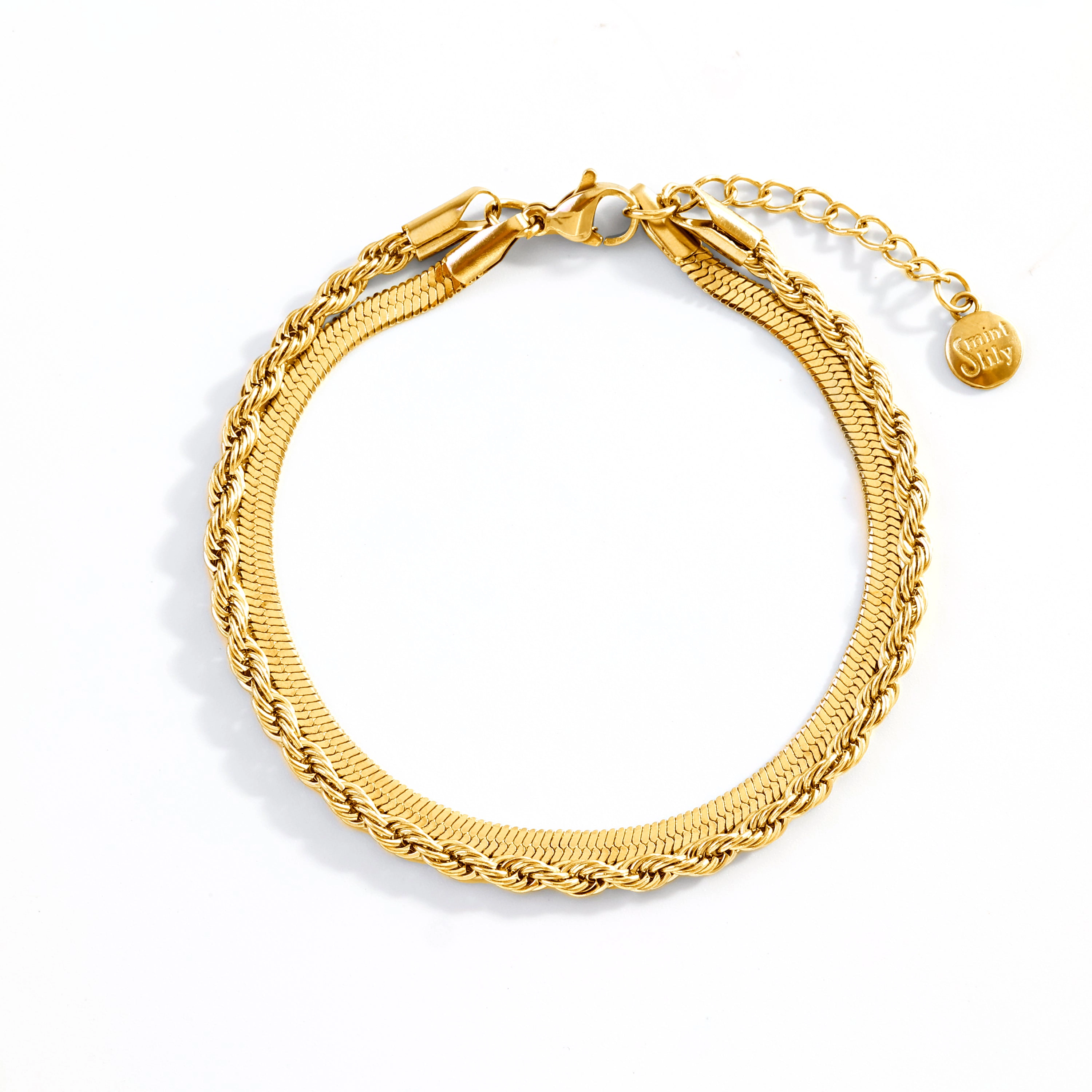 Mint & Lily Women's Essential Layered Bracelet