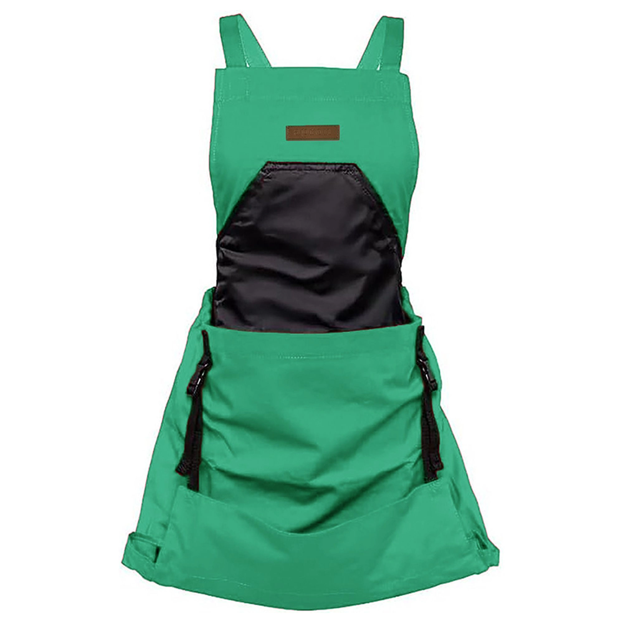 Alilang Women Full Coverage Gardening Apron with Large Harvest Pocket Oxford Fabric for Yard Fruit Picking