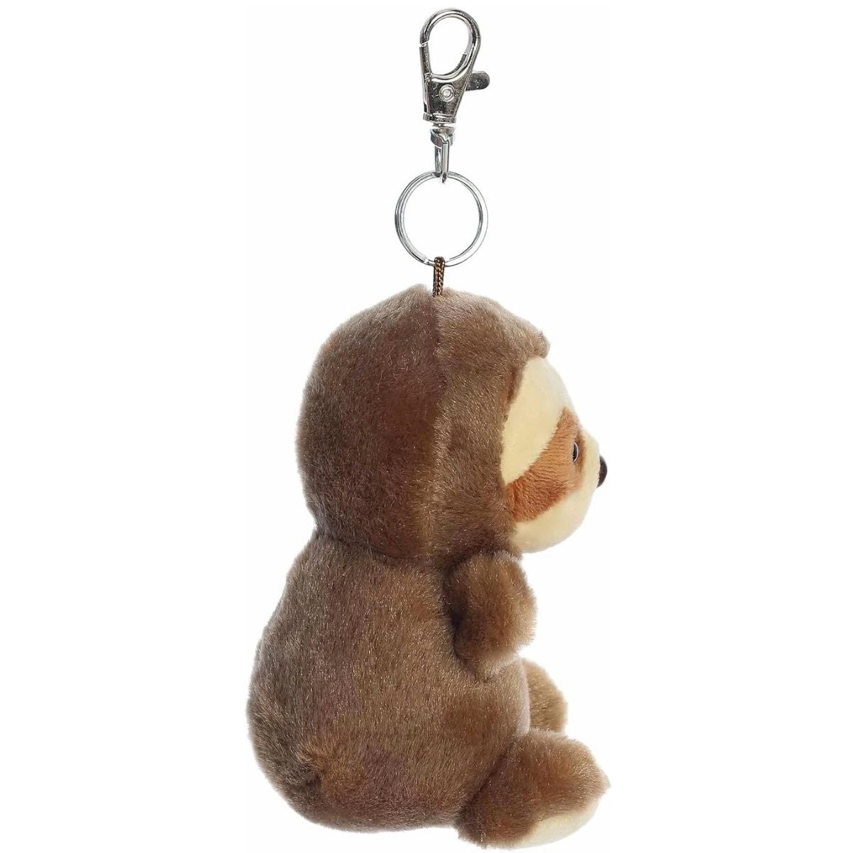 Aurora Palm Pals Slomo Sloth Backpack Clip-On 4-Inch Stuffed Animal Plush