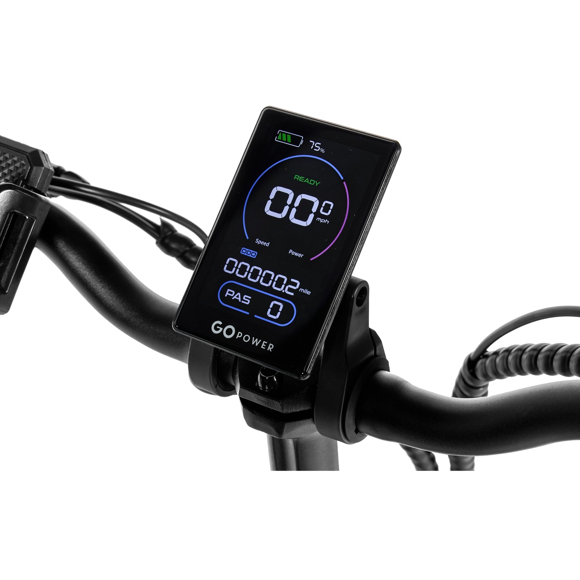 GoPowerBike GoCurv Folding Electric Bike 20MPH Max Speed & 750W Motor