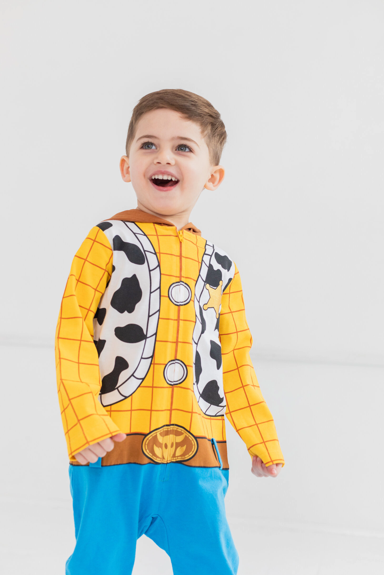Disney Toy Story Woody Cosplay Hooded Coverall