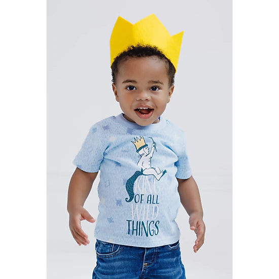 Warner Bros. Where the Wild Things Are Max 2-Piece T-Shirt and Crown Set
