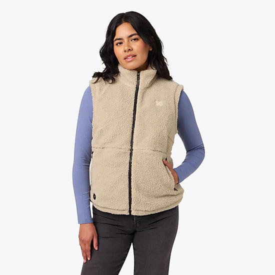 Mobile Warming Women's Upland High-Pile Fleece Heated Vest