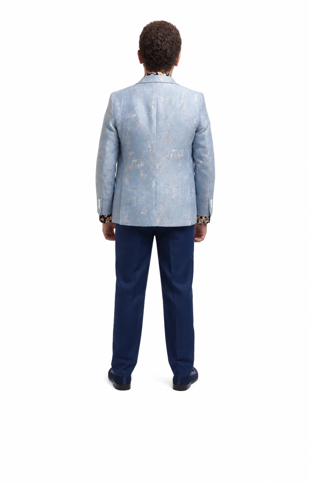 Elie Balleh Boys Slim Fit Classic Blazer