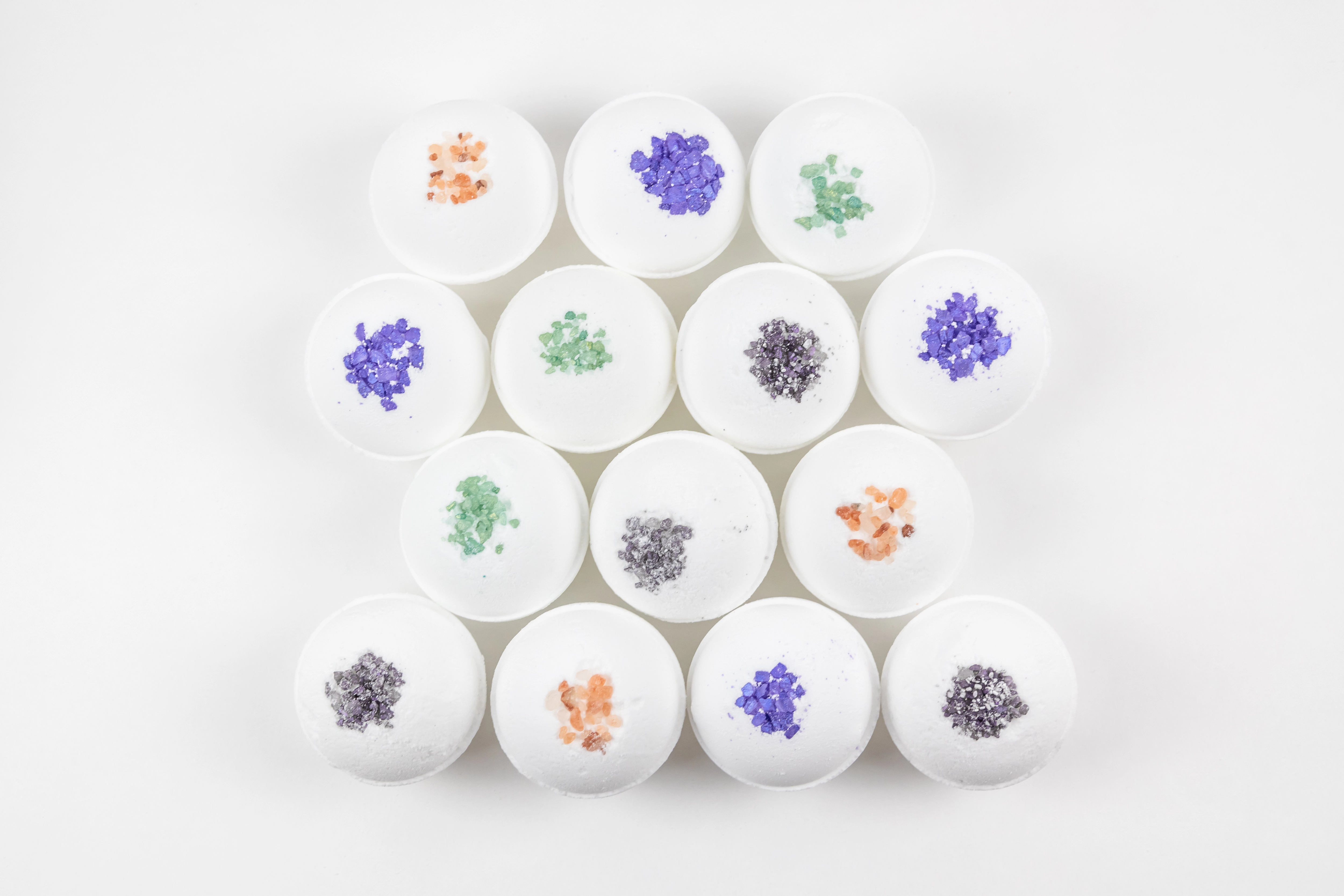 Lizush  Bath Bombs Gift Box, Set of 14 Handmade 100% Natural Bath Bombs