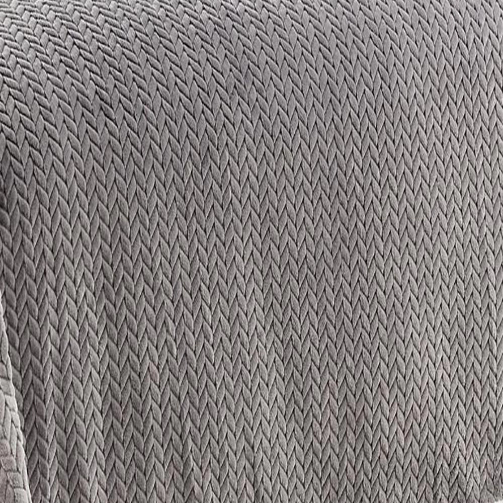 Jacquard Sherpa Microplush Soft Premium Microplush, Braided Oversized All Season Blanket, King