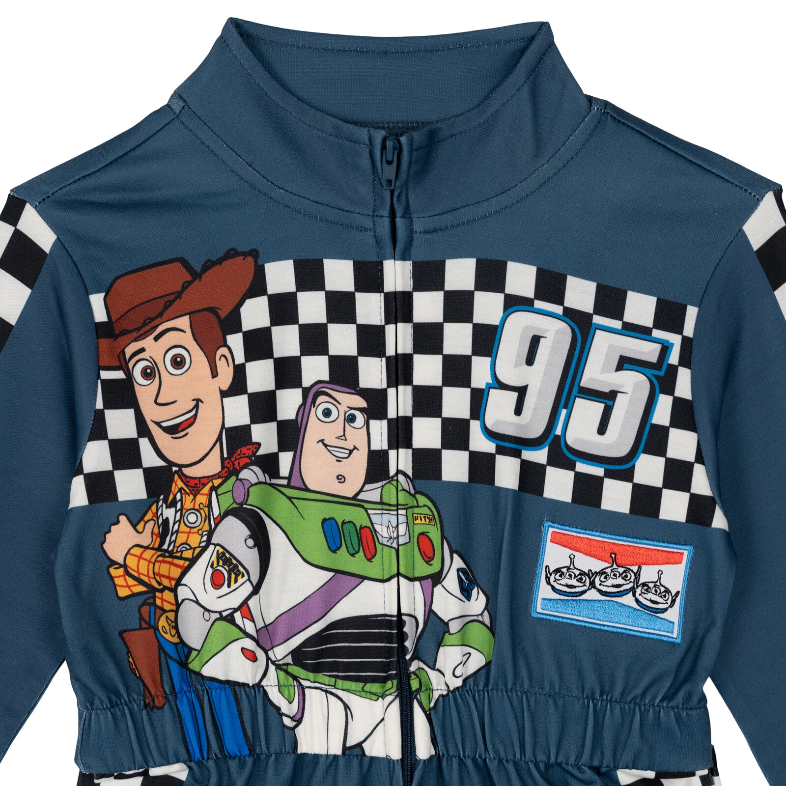 Disney Toy Story Boys' Racing Cosplay One Piece Coverall