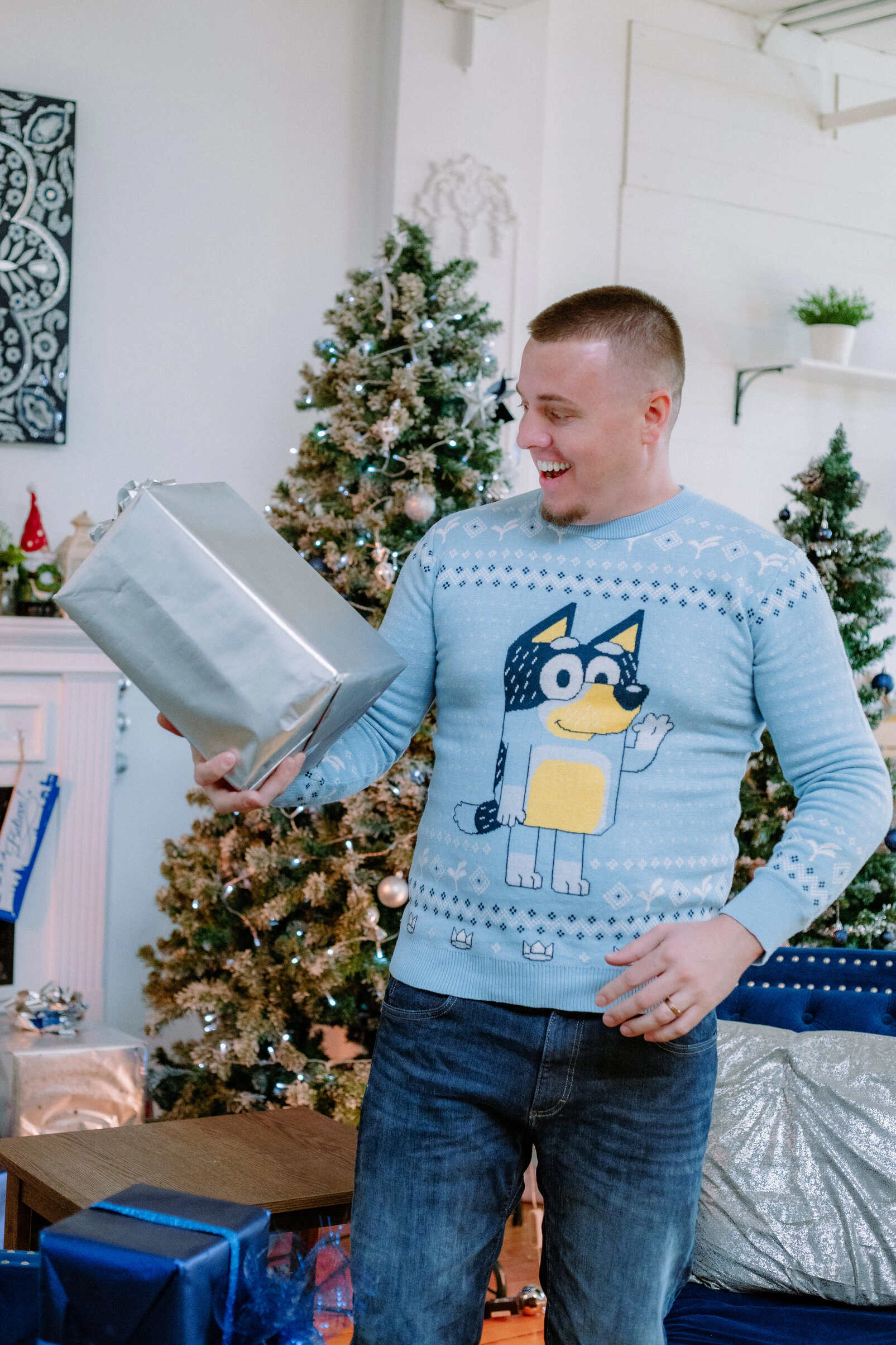 Bluey Matching Family Holiday Sweater