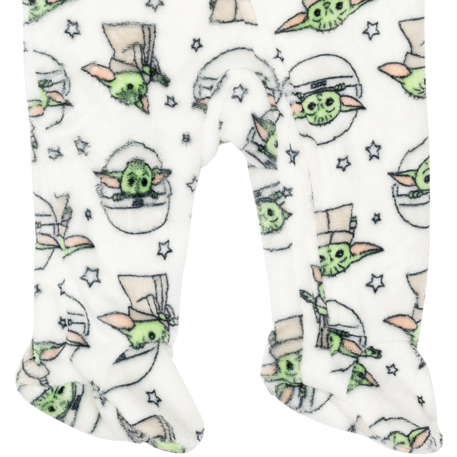 Star Wars The Mandalorian Grogu Baby Fleece Footed Sleep N Play