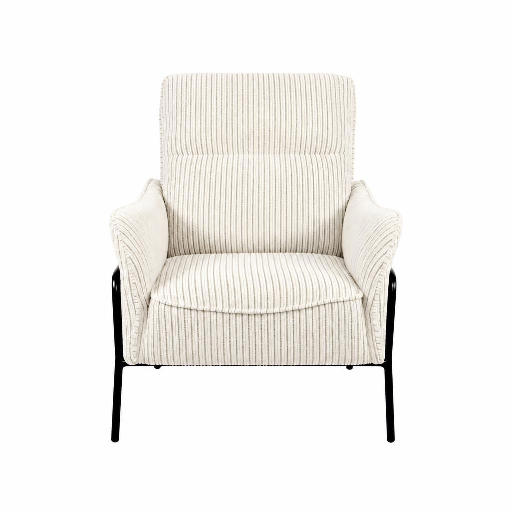 GOODSILO Comfortable Upholstered Fabric Accent Chair