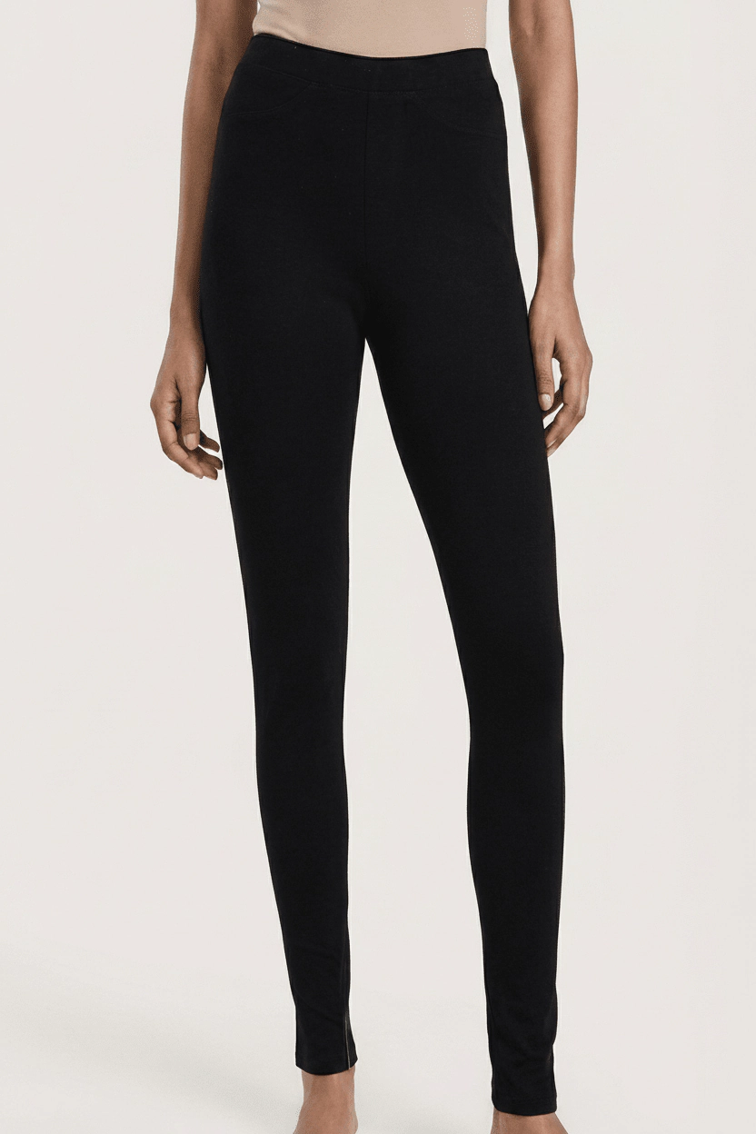 DressAtR Women's Black Stretch Skinny Fit Trouser