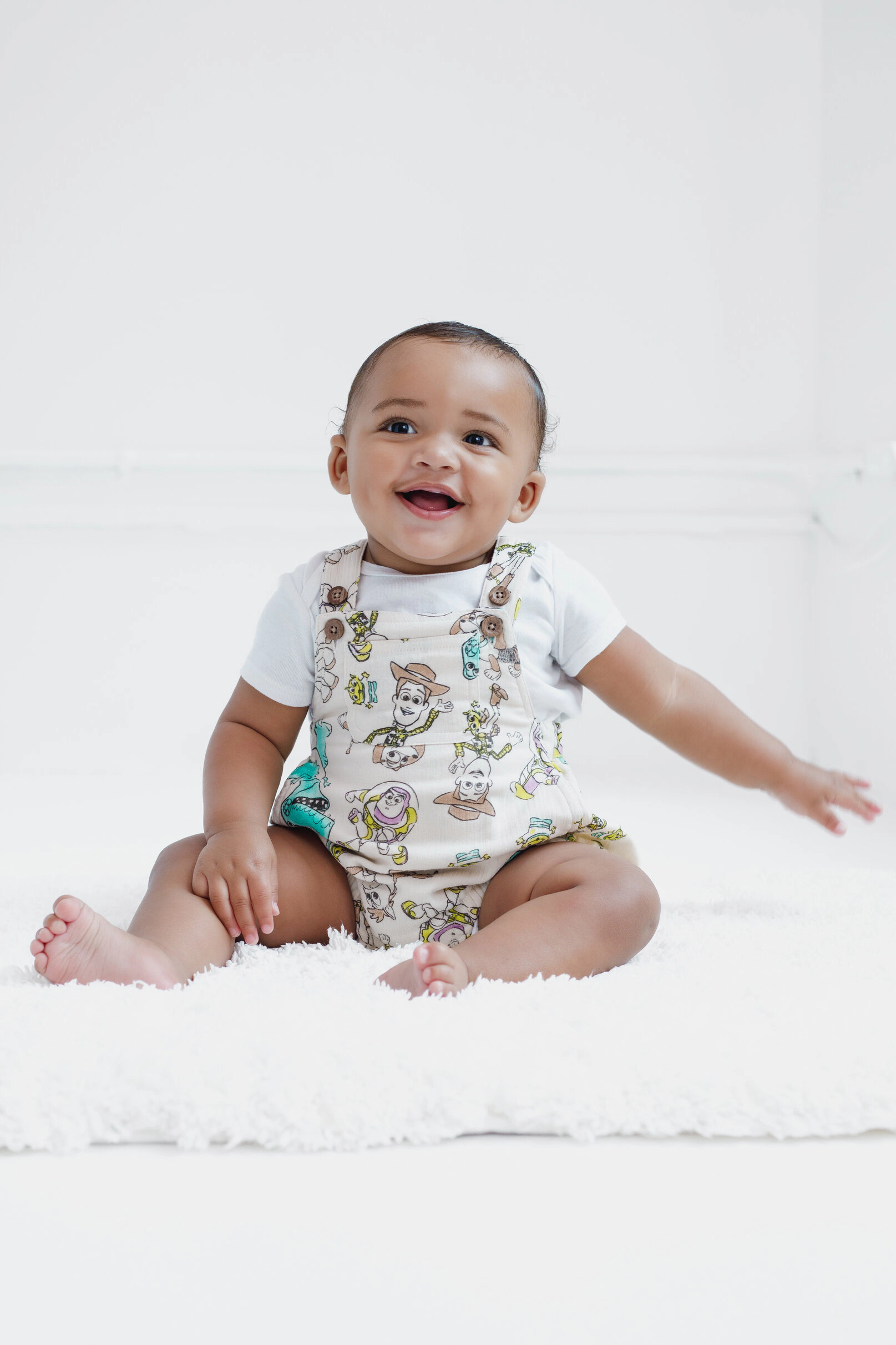 Disney Toy Story Gauze Romper and Shirt Shorts Set