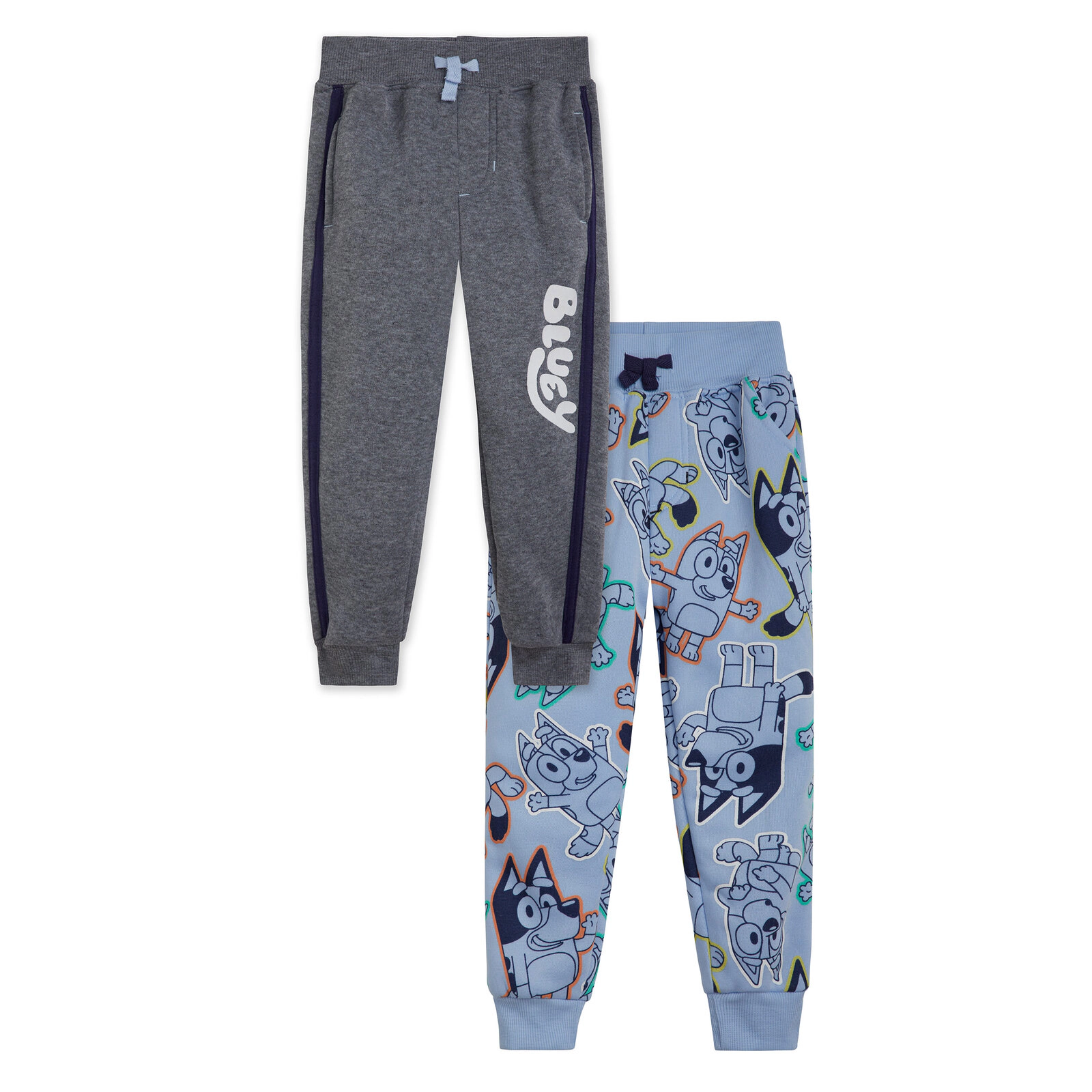 Bluey Boys' 2-Pack Fleece Jogger Pants