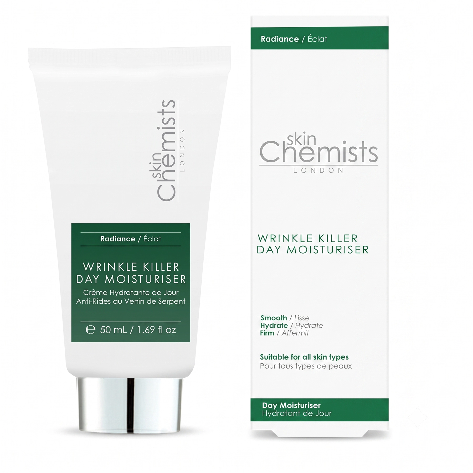 skinChemists Wrinkle Killer Anti-Ageing Day Moisturiser 50ml