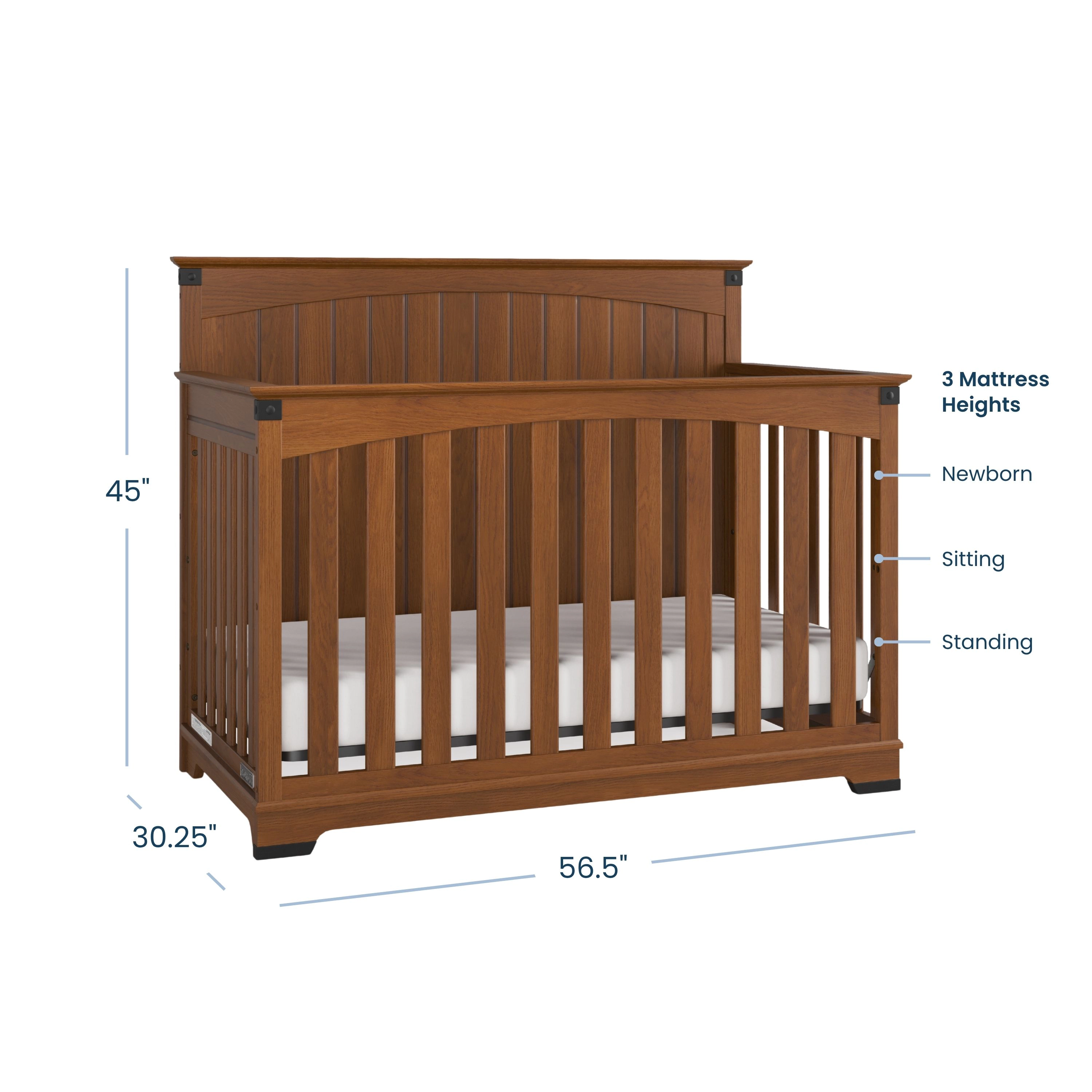 Redmond 4-in-1 Convertible Crib